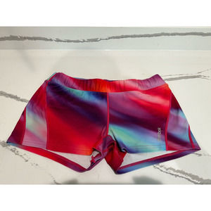 Reebok Play Dry Shorts Size XL Multicolor Spandex‎ Booty Shorts